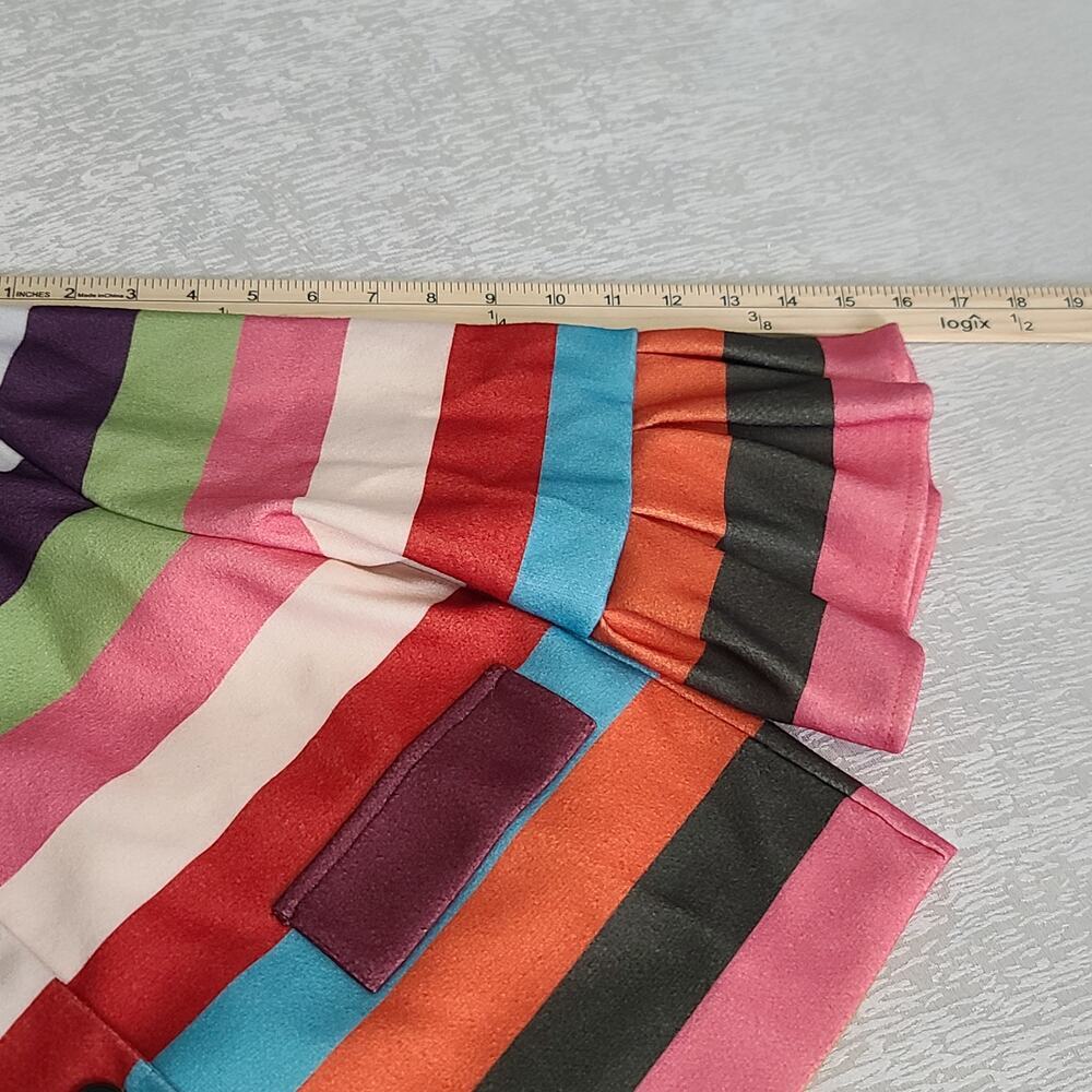 Vintage Striped Puffed Sleeve Jacket Small - Picture 6 of 7